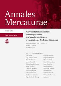 Produktbild: Annales Mercaturae 1 (2015)