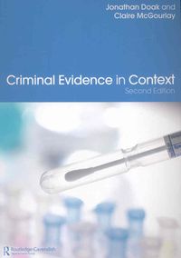 Produktbild: Doak, J: Criminal Evidence in Context