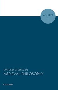 Produktbild: Oxford Studies in Medieval Philosophy, Volume 1