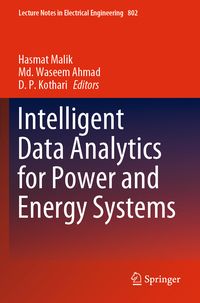 Produktbild: Intelligent Data Analytics for Power and Energy Systems