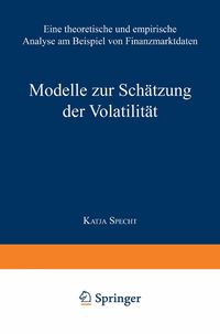Produktbild: Modelle zur Sch&auml;tzung der Volatilit&auml;t