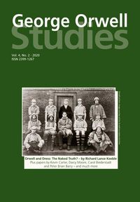Produktbild: George Orwell Studies Vol.4 No.2