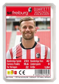 Produktbild: SC Freiburg Quartett 25/26