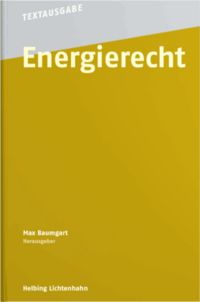 Produktbild: Energierecht