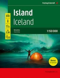 Produktbild: Freytag & berndt Autoatlas Island Reiseatlas mit Spiralbindung 1:150.000