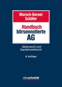 Produktbild: Handbuch b&ouml;rsennotierte AG