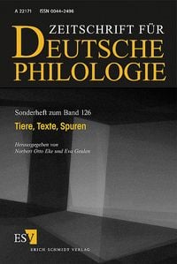 Produktbild: Tiere, Texte, Spuren