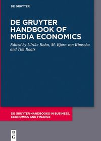 Produktbild: De Gruyter Handbook of Media Economics