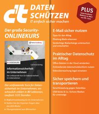 Produktbild: C't Daten sch&uuml;tzen 2023