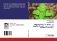 Produktbild: Consequence of S and Zn application on peppermint beneath jatropha