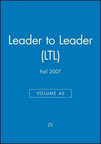 Produktbild: Leader To Leader (ltl) Volume