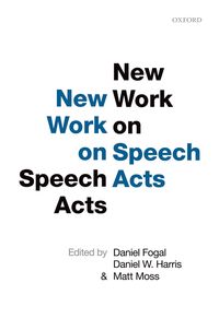 Produktbild: New Work on Speech Acts