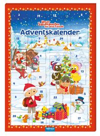 Produktbild: TR&Ouml;TSCH - Magnet-Adventskalender "Unser Sandm&auml;nnchen" | Weihnachtskalender mit 24 tollen Magnetenten