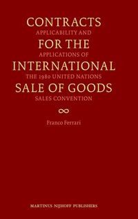 Produktbild: Contracts for the International Sale of Goods