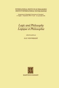 Produktbild: Logic and Philosophy / Logique et Philosophie