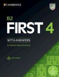 Produktbild: B2 First 4 Student's Book with Answers with Audio with Resource Bank