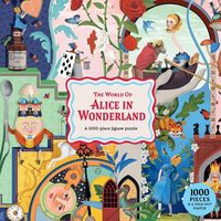 Produktbild: The World of Alice in Wonderland: A 1000-Piece Jigsaw Puzzle