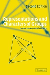 Produktbild: Representations and Characters of Groups