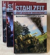 Produktbild: STAHLZEIT B&auml;nde 1-3: Schicksalsschlacht Kursk &ndash; Die Ostfront brennt! &ndash; D-Day: Die Invasion