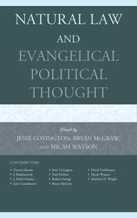 Produktbild: Natural Law and Evangelical Political Thought