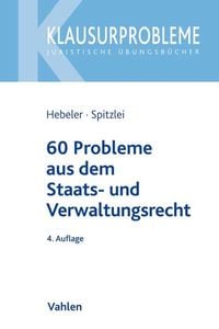 Bild vom Artikel 60 Probleme aus dem Staats- und Verwaltungsrecht vom Autor Timo Hebeler