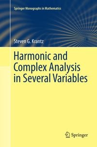 Produktbild: Harmonic and Complex Analysis in Several Variables