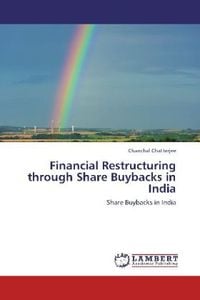 Produktbild: Chatterjee, C: Financial Restructuring through Share Buyback
