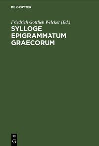Produktbild: Sylloge Epigrammatum Graecorum