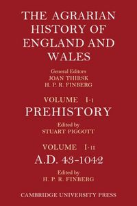 Produktbild: Agrarian History of England and Wales: Volume 1, Prehistory to AD 1042