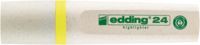 Produktbild: Edding 24 EcoLine Textmarker, gelb, Keilspitze 2-5 mm, 1 St&uuml;ck