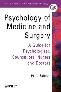 Produktbild: Psychology of Medicine Surgery