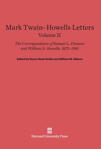 Produktbild: Mark Twain-Howells Letters, Volume II
