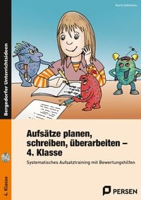 Produktbild: Aufs&auml;tze planen, schreiben, &uuml;berarbeiten - Kl. 4