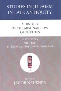 Produktbild: A History of the Mishnaic Law of Purities, Part 16