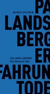 Produktbild: Die Erfahrung des Todes