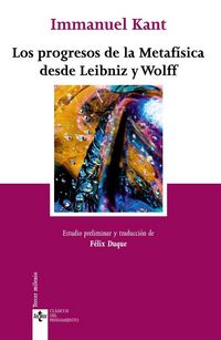 Produktbild: Los progresos de la metaf&iacute;sica desde Leibniz y Wolff