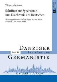 Produktbild: Schriften zur Synchronie und Diachronie des Deutschen