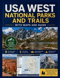 Produktbild: USA West National Parks and Trails with Maps and Guide