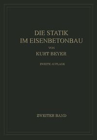 Produktbild: Die Statik im Eisenbetonbau