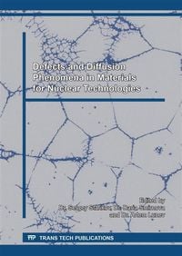 Produktbild: Defects and Diffusion Phenomena in Materials for Nuclear Technologies