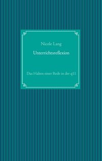 Produktbild: Unterrichtsreflexion