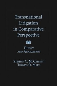 Produktbild: Transnational Litigation in Comparative Perspective