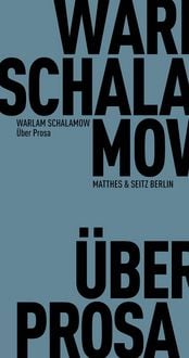 Produktbild: &Uuml;ber Prosa