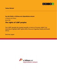 Produktbild: The rights of LGBT peoples