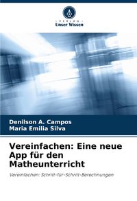 Produktbild: Vereinfachen: Eine neue App f&uuml;r den Matheunterricht
