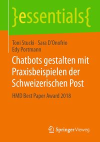 Produktbild: Chatbots gestalten mit Praxisbeispielen der Schweizerischen Post