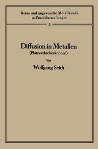 Bild vom Artikel Diffusion in Metallen vom Autor Wolfgang Seith