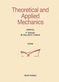 Produktbild: Theoretical and Applied Mechanics