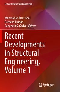 Produktbild: Recent Developments in Structural Engineering, Volume 1