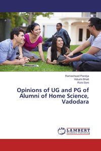 Produktbild: Opinions of UG and PG of Alumni of Home Science, Vadodara